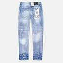 Evolution Kids 'Bleached' Distressed Denim (Ice Blue) EV-33953K - FRESH N FITTED