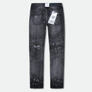 Evolution Kids 'Bleached' Distressed Denim (Washed Black) EV-33953K - FRESH N FITTED