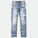 Evolution Kids 'Rip & Repair' Legacy Denim (Ice Blue) EV-330207K - FRESH N FITTED