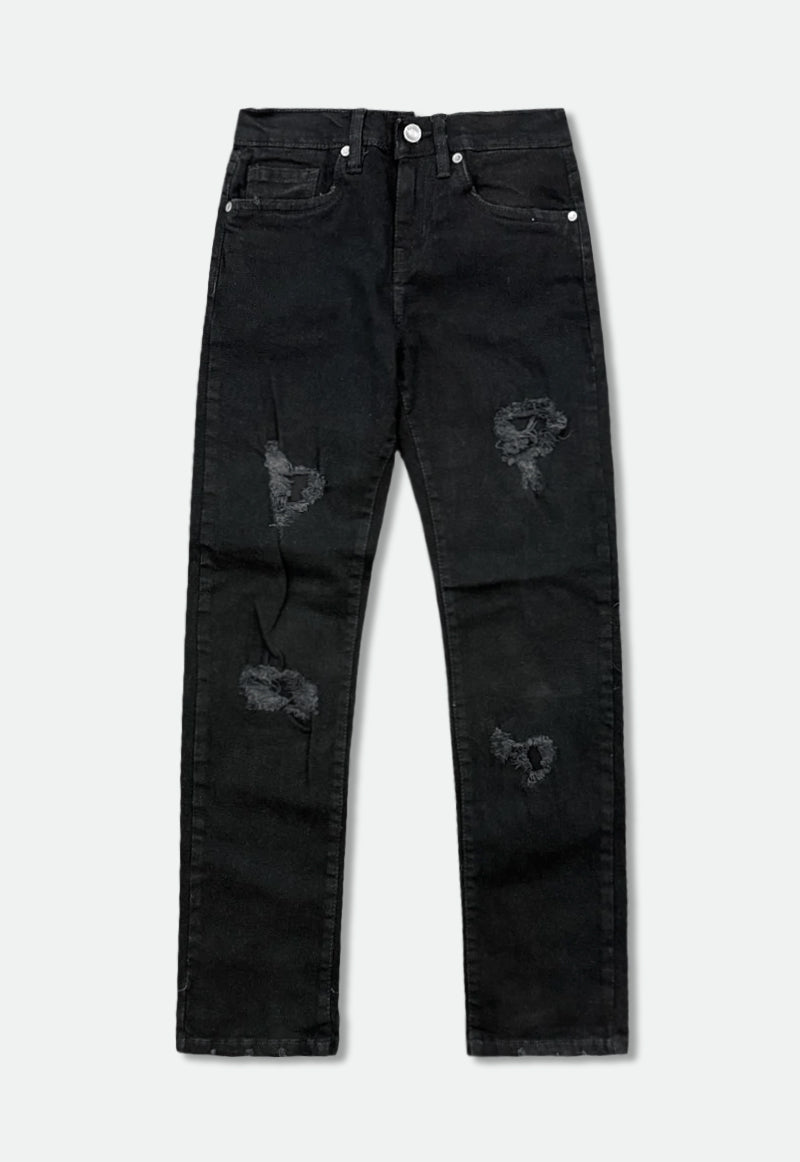 Evolution Kids 'Straight Standard' Denim (Jet Black) EV-330187K - FRESH N FITTED