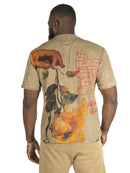 Frost Originals 'House Of Saints' Cropped T-Shirt (Mocha) F139 - FRESH N FITTED