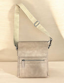 WK Side Bag w/Zipper in Apricot