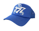 7M '777' Trucker Hat (Royal Blue) - FRESH N FITTED