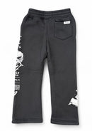Highly Undrtd Kids 'Given' Stacked Joggers (Black) UF5201K - FRESH N FITTED