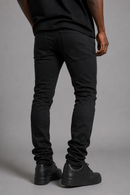 Makobi 'Modena' Denim In Black W/Red