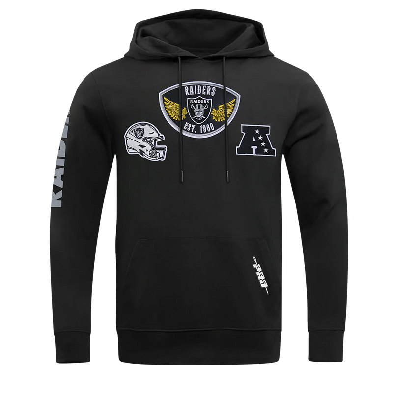 Pro Standard Las Vegas Raiders 'Born For Sport' Hoodie FOR5411083 (Black) - FRESH N FITTED
