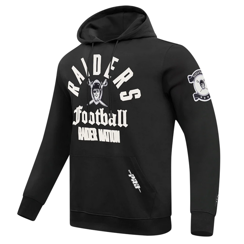 Pro Standard Las Vegas Raiders 'Modern Original' Hoodie FOR5411101 (Black) - FRESH N FITTED