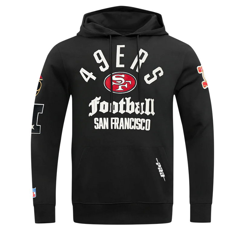 Pro Standard San Francisco 49ers 'Modern Original' Hoodie FS45411097 (Black) - FRESH N FITTED