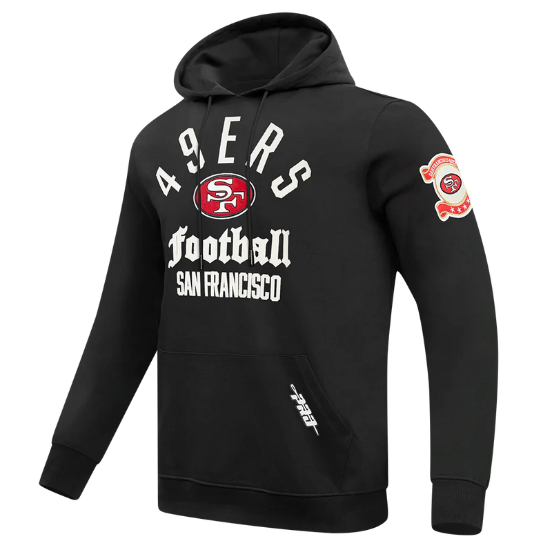 Pro Standard San Francisco 49ers 'Modern Original' Hoodie FS45411097 (Black) - FRESH N FITTED