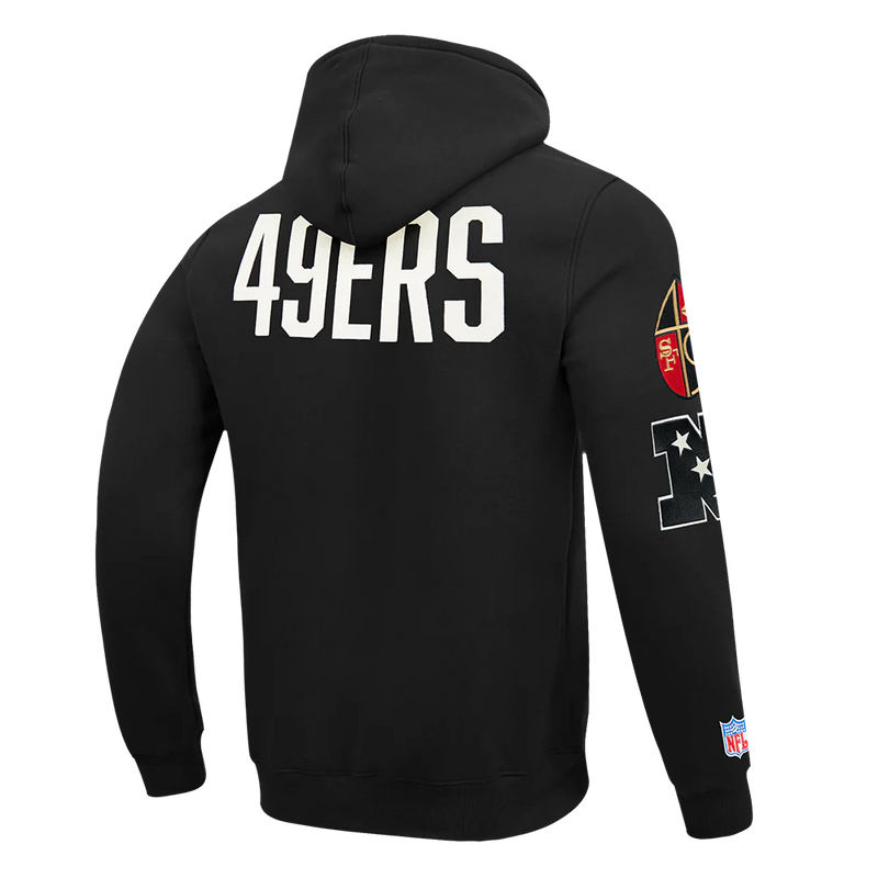 Pro Standard San Francisco 49ers 'Modern Original' Hoodie FS45411097 (Black) - FRESH N FITTED
