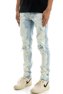 KDNK Bleached Skinny Denim (Blue) KND4647 - FRESH N FITTED