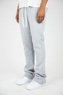 Rebel Minds Sweats Stacked Pants (Grey) 100-475 - FRESH N FITTED