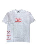 Protector and Maintainer 'Fear The Most High' T-Shirt (Grey/Red) - FRESH N FITTED