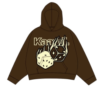 KML 'RISK’ Hoodie (Brown)