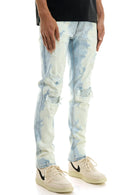 KDNK Bleached Skinny Denim (Blue) KND4647 - FRESH N FITTED