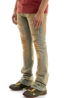KDNK P2 Stacked Flare Denim KND4592 (Tint M Blue) - FRESH N FITTED