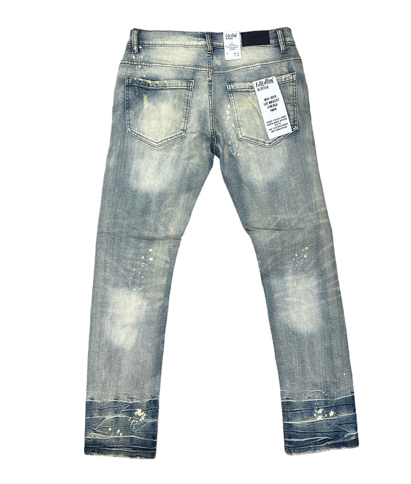 Evolution 'Bleach' Denim - Fresh N Fitted Inc