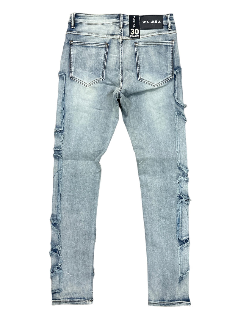 Waimea 'Patch Distress' Denim - Fresh N Fitted Inc