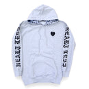 Focus 'Heartless' Hoodie (Grey) - FRESH N FITTED