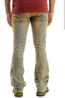 KDNK P2 Stacked Flare Denim KND4592 (Tint M Blue) - FRESH N FITTED