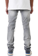 KDNK Block Stacked Denim KND4504 (Steel Blue) - FRESH N FITTED