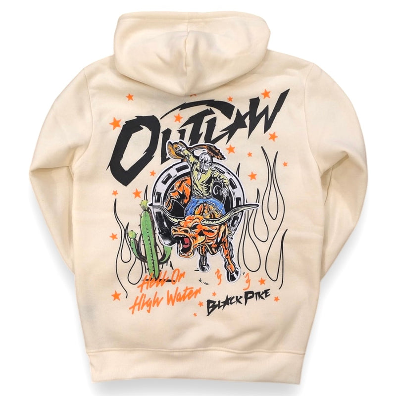 Black Pike 'Outlaw' Hoodie (Natural) FB2465