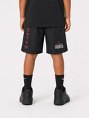 Highly Undrtd Kids 'Rise Above' Shorts (Black/Silver) US6200K