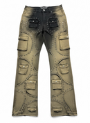 Taker 'All over Print' Premium stretch Stack Denim front
