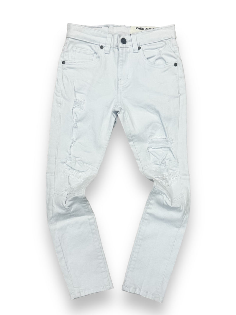 FWRD Kids Washed Up Denim (White) FW-33484/LK