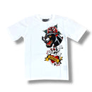 Rebel Minds Kids 'Jaguar' T-Shirt (White) 851-B146 - FRESH N FITTED