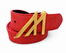 Mint Belt - Heritage M Buckle (Gold) - FRESH N FITTED