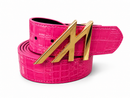Mint Belt - Heritage M Buckle (Gold) - FRESH N FITTED