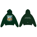 Birds "The Feeling Feels Like Home" Pine Premium Oversized Hoodie - Fresh N Fitted Inc