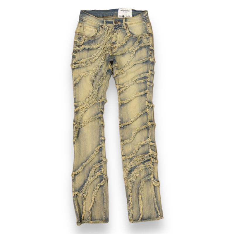 FWRD 'Jagged' Stacked Denim (LT.Tint) FW-330109A