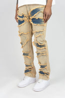 Original Fables 'Frayed' Straight Denim (Desert) G51-682 - FRESH N FITTED