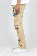 Original Fables 'Frayed' Straight Denim (Desert) G51-682 - FRESH N FITTED