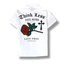 Switch 'Turbo' Woven T-Shirt (White) SS5309 - FRESH N FITTED