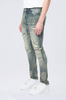 Smoke Rise 'Vintage Wash' Denim (Topaz Blue) JP24502 - FRESH N FITTED