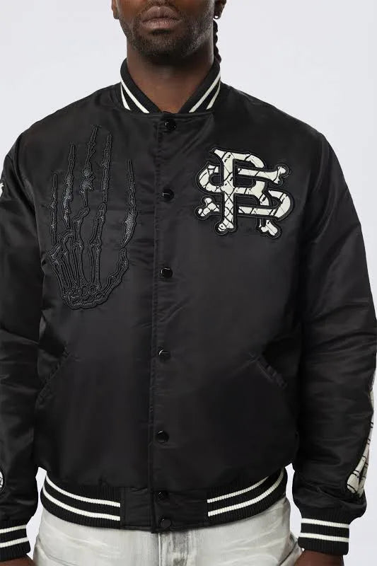 Smoke Rise 'Satin Stadium' Jacket OH24683