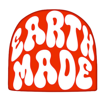 KML 'EARTH MADE' Jacquard Beanie (Red/White) - FRESH N FITTED