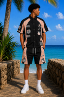 Crafted Nylon Shorts In Black