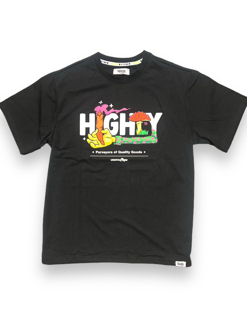 Highly Undrtd 'High Grade' T-Shirt (Asphalt) US4109 - Fresh N Fitted Inc 2