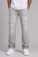 Evolution 'Relaxed Straight' Denim (Grey) EV-330486