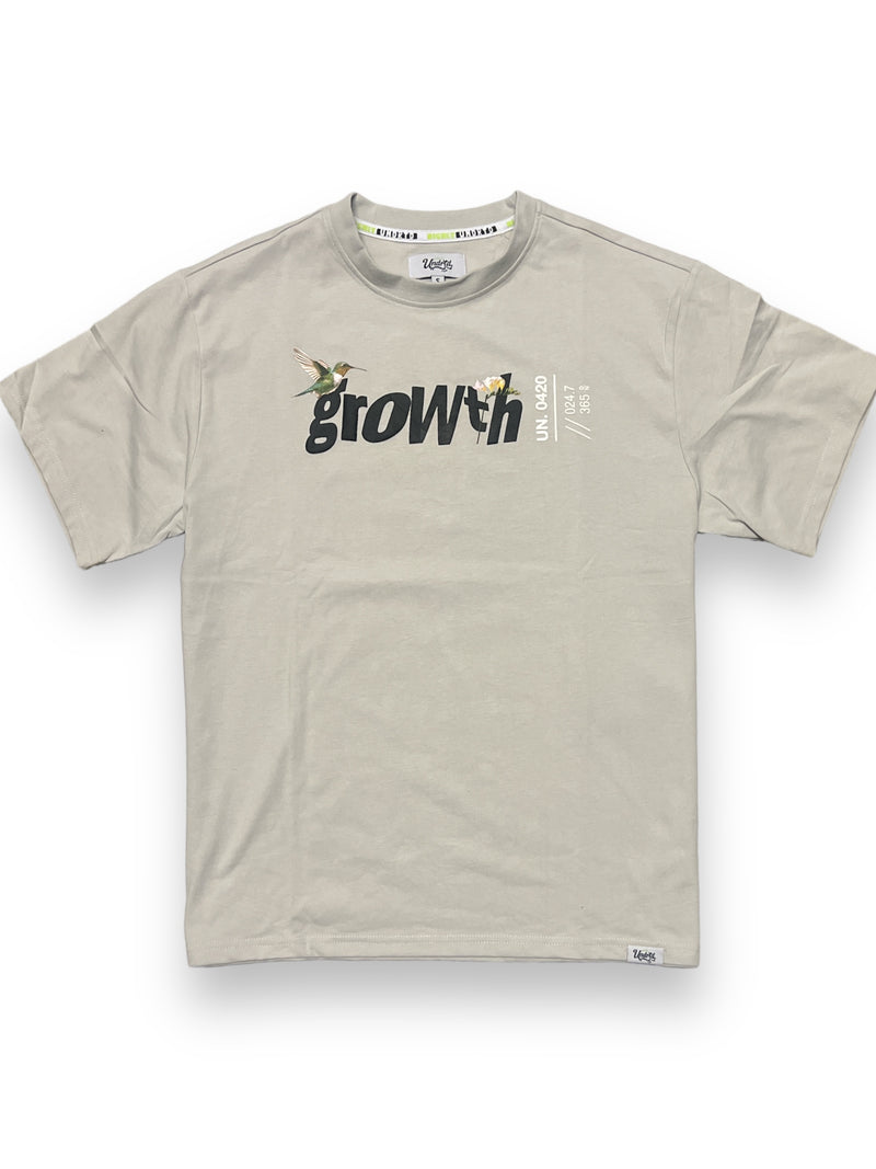 Highly Undrtd 'Future Growth' T-Shirt (Cloud) US4105 - Fresh N Fitted Inc 2