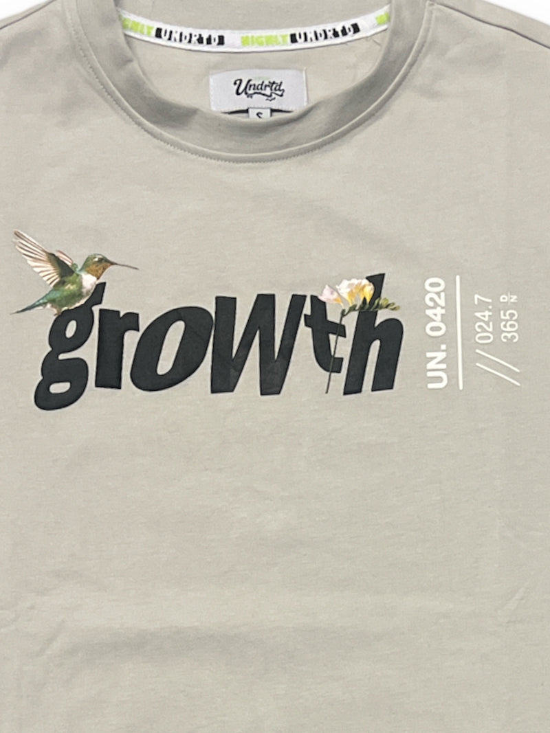 Highly Undrtd 'Future Growth' T-Shirt (Cloud) US4105 - Fresh N Fitted Inc 2