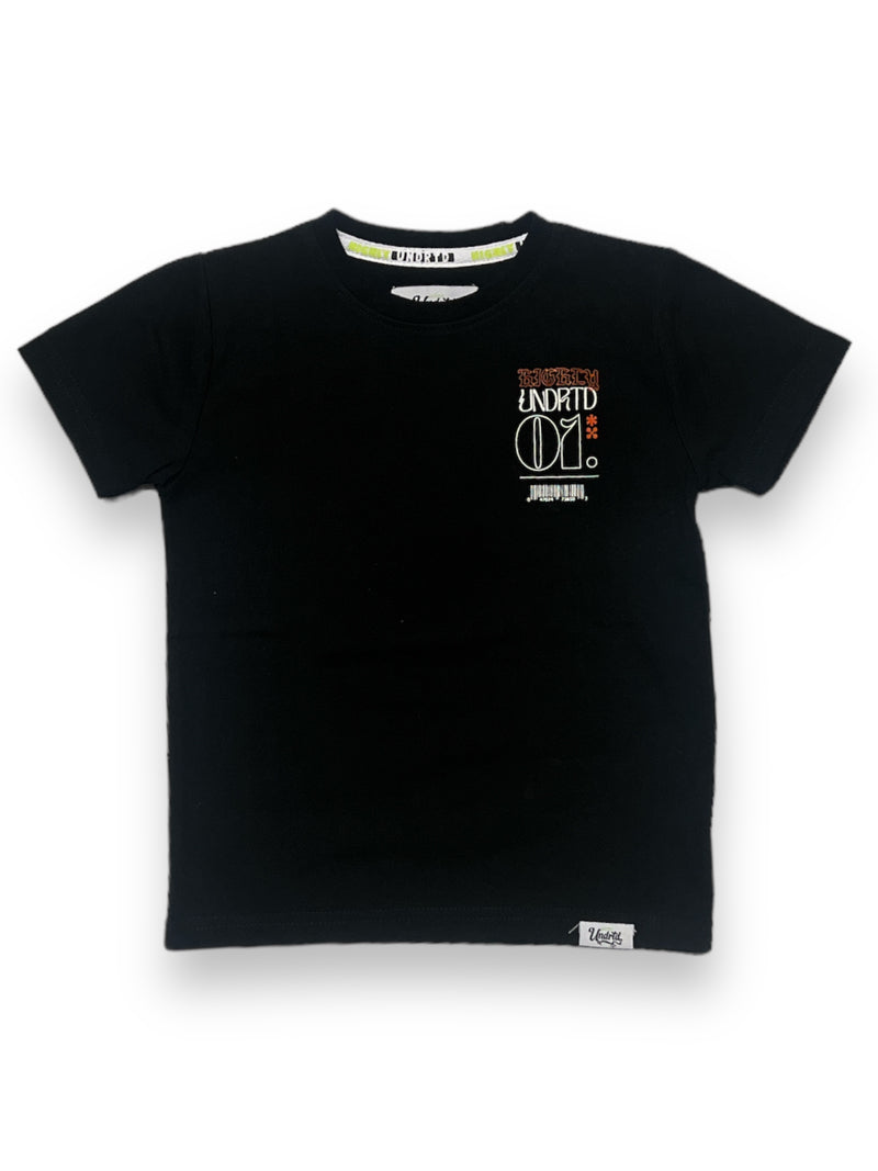 Highly Undrtd Kids 'True Leaders' Tee (Black/Orange) US4100 - Fresh N Fitted Inc 2