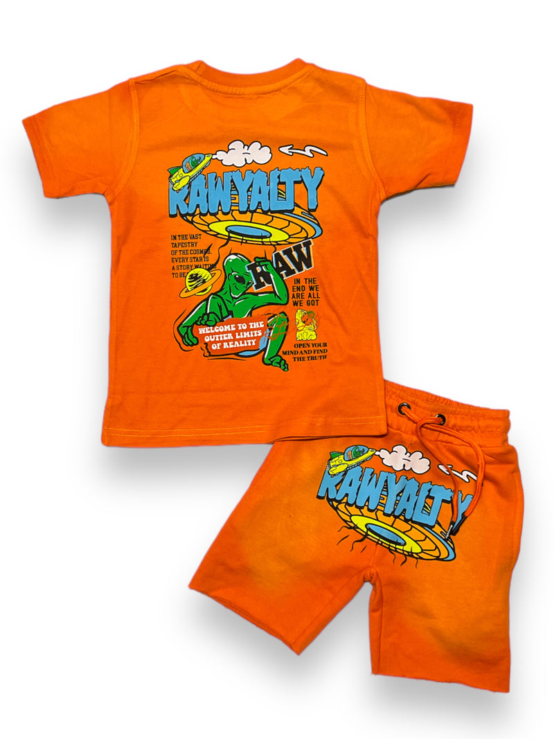 Rawyalty Kids 'Space' Set (Orange) RKC-000 - Fresh N Fitted Inc 2