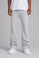 Rebel Minds Sweats Stacked Pants (H.Grey) 100-475