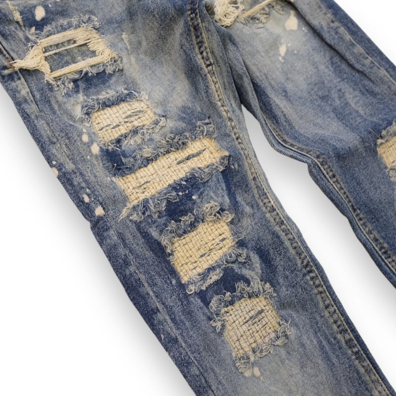 Evolution Kids 'Bleached' Distressed Denim (LT.Tint) EV-33953K