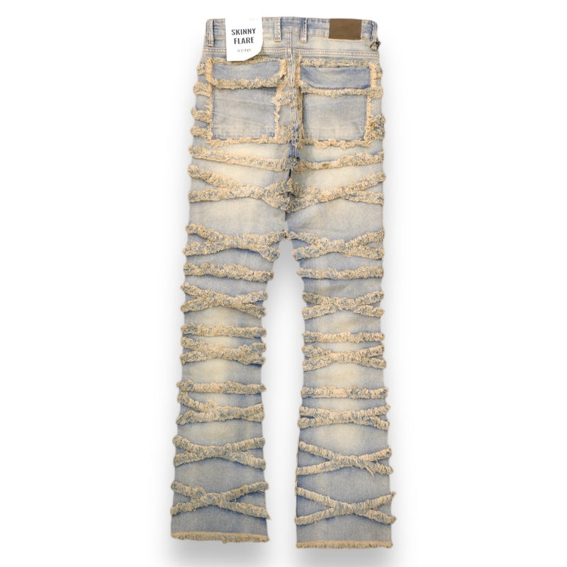 KDNK 'Distressed Pocket Jeans' Denim (Blue) KND4737 - FRESH N FITTED